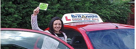 Britannia Female Driving Instructor